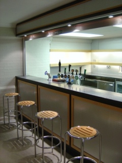 Clubhouse bar
