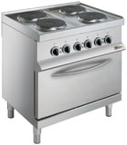 Whirlpool AGB 487/WP 4 Hotplate Electric Oven Range