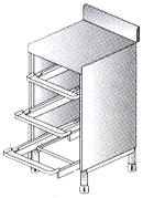 IMC Bartender Bar System Basket Rack