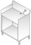 IMC Bartender Bar System Glasswasher Stand